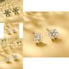 Dazzling Gemstone Snowflake Earrings For Women Ideal For Christmas And Special Events