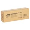 Metall Schwarz Vertikal Ausziehbar Wäscheständer XXL 78-130X64X172 Cm