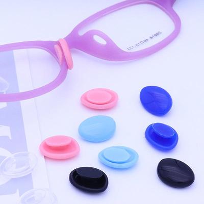 Children's Silicone Candy Color Oval Nose Pads - Anti-Pressure, Super Soft Eyeglass Accessories