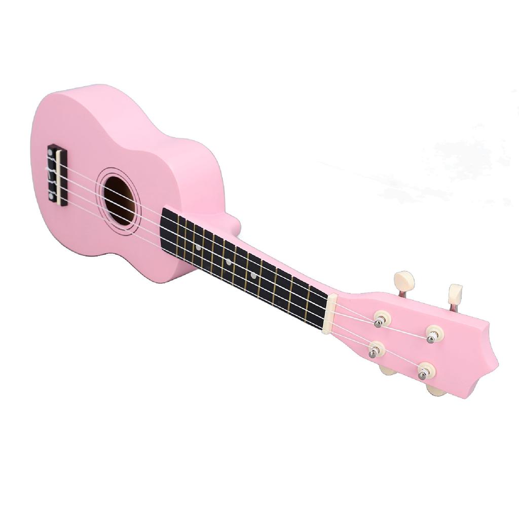 Kids Toy Ukulele Guitar Wooden Kids Toy Guitar 4 Strings Small Guitar Portable Lightweight Kids