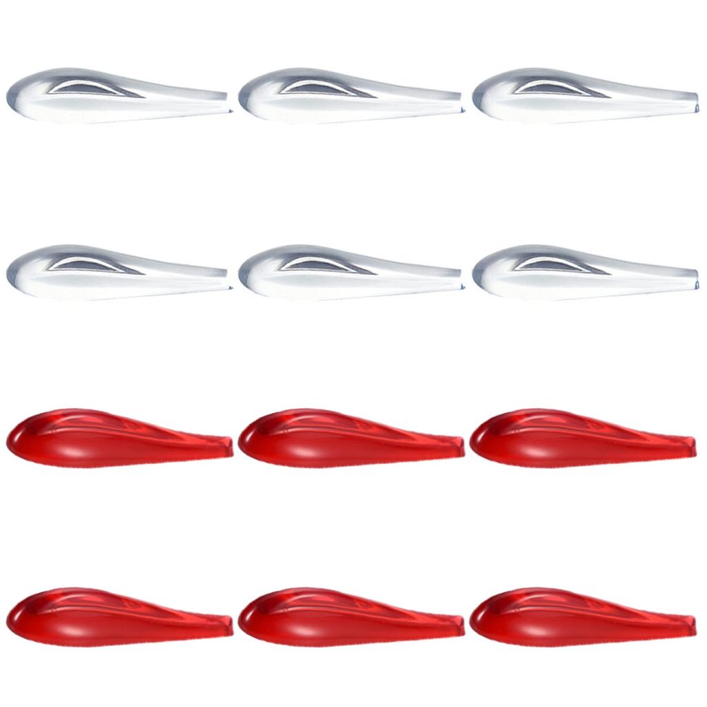 Samcos Anti-Collision Strip Protector, Pack of 12, Noise Reduction, Collision Prevention, Easy Installation, Exterior