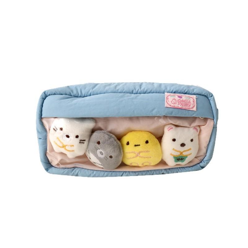 Starflower Simple Pencil Bag High Capacity Student Stationery Storage For Girls
