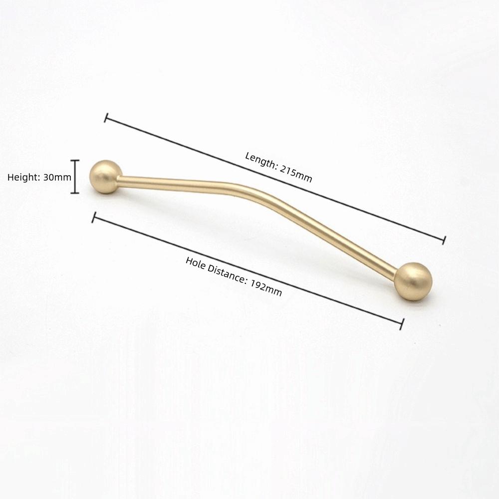 Zinc Alloy Wardrobe Door Handle Nordic Minimalist Drawer Handle Cabinet Knob Bedroom Wardrobe