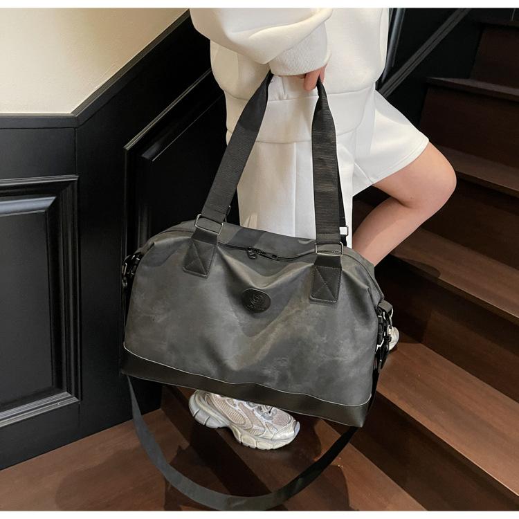 New Travel Duffel Bag,Large Capacity Luggage Bag,Portable Carry-on Bag for Business Trip & Fitness