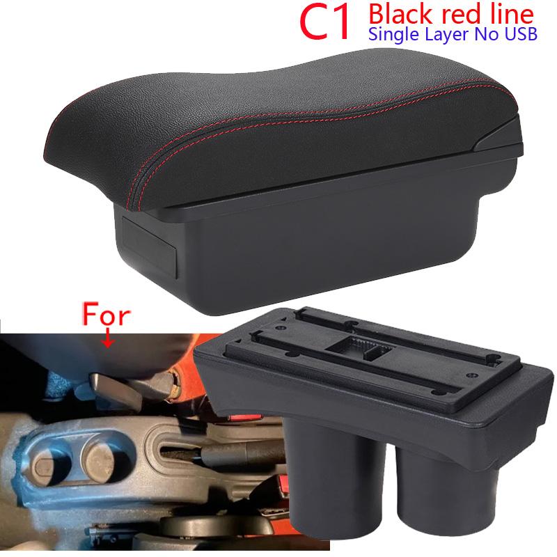Pentru Citroen C2 Cutie Cotieră Pentru Citroen C3 C2 Cotieră Auto Cutie de Depozitare Suport de Pahar Accesorii de Modificare