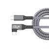 30cm-2m 40Gbps Data Transmission Wire Type C Straight Head To Elbow Extension Line 8K Video and 240W Fast Charging Cord