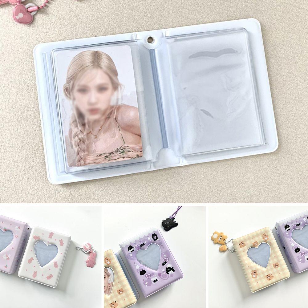 

Чехол для фотоальбома с рисунком животного медведя, кота, тигра, держатель для фотокарточек для 3-дюймового Polaroid