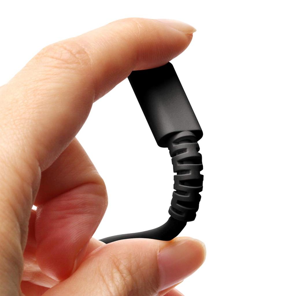 Premium Style Soft Cable To Lightning Black Charging/Communication USB-A 0.5m PG-YWLA05BK