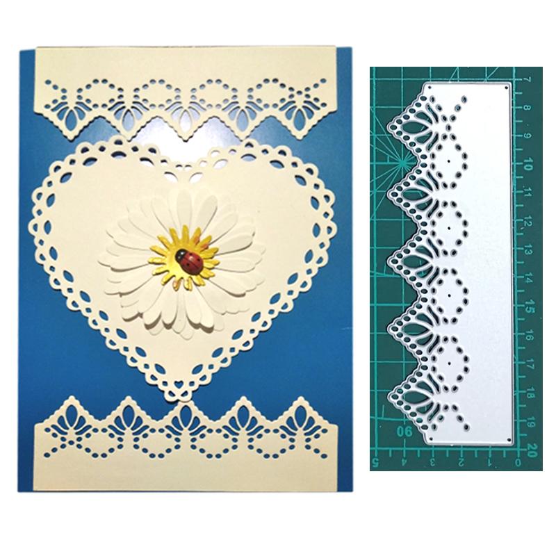 

Pdtoweb Кружевная карта Граница Металлические штампы Трафареты Скрапбукинг Тиснение Альбомная карта