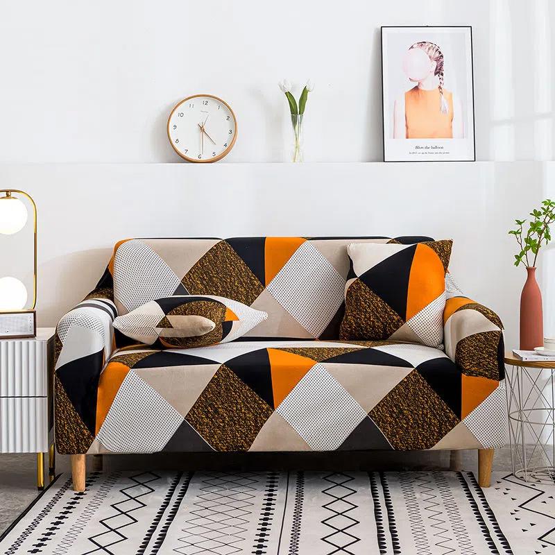 

1-4-местный пылезащитный чехол для дивана в скандинавском стиле, эластичный полный чехол для дивана, эластичный чехол для подушки 1 seater
