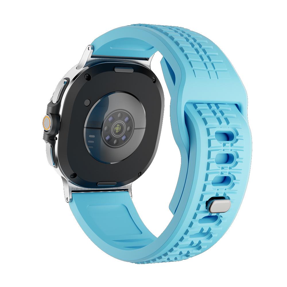 Sports Silicone Bracelet for Samsung Galaxy Watch Ultra 2025 47mm Soft Wrist Straps for Galaxy Watch 8 Classic 46mm 8 40mm 44mm