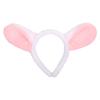 Fashionable Sheep Ear Headband And Tail Set For Kids Soft Plush Headpiece Ornament For Costume Parties And Cosplay Fun