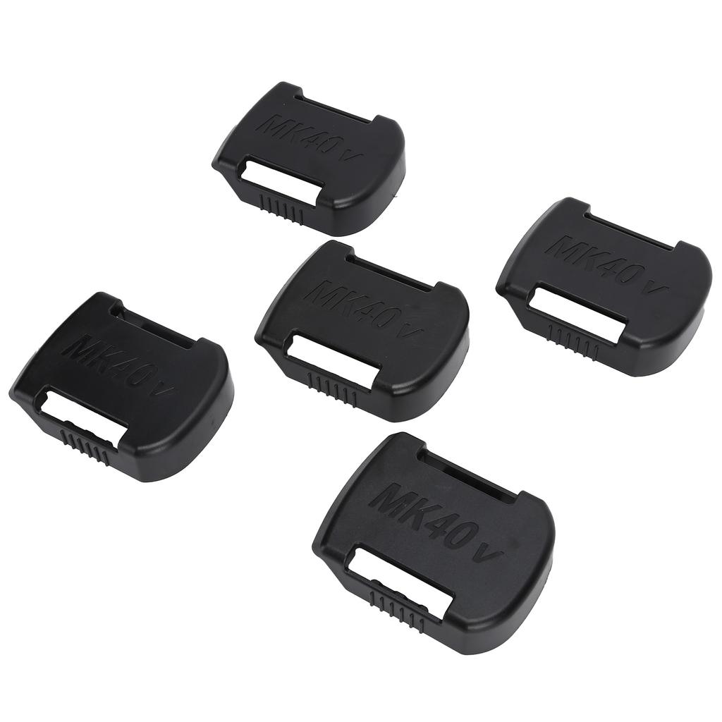 5Pcs Lithium Battery Holder ABS LiIon Battery Mount Storage Slot for Makita 40V