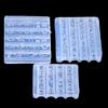 Cute Nail Mold Silicone Rabbit Paradise Moon Castle Art Elegant Oil Painting Style Nail Stereoscopic Template Mold