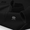 JEEP SPIRIT Herren Fleece-Sweatshirt mit halbem Reißverschluss
