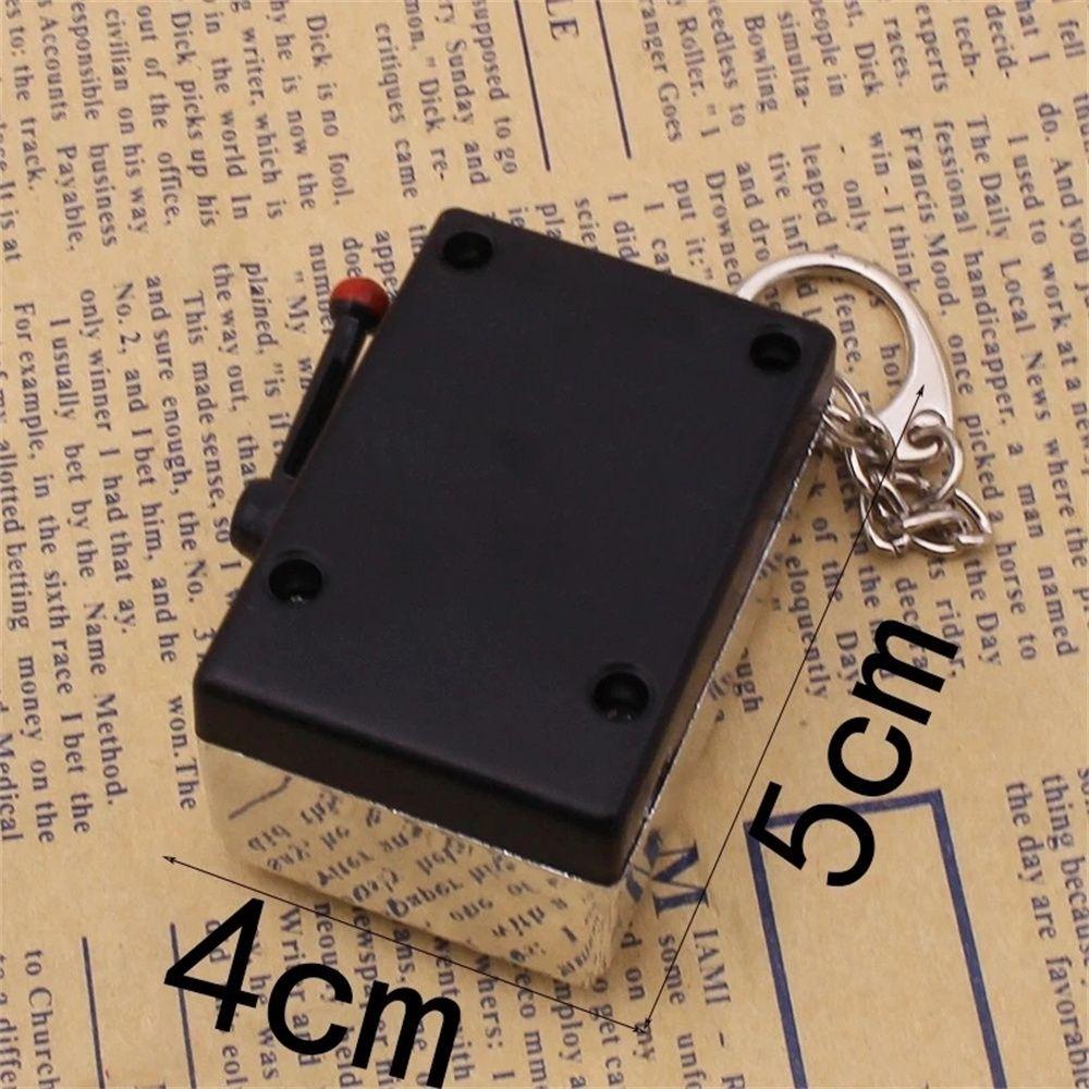 Gag Toys Antistress Toys Lucky Jackpot Keyrings Safe Machine Fruit Machine Slot Machine Key Chains