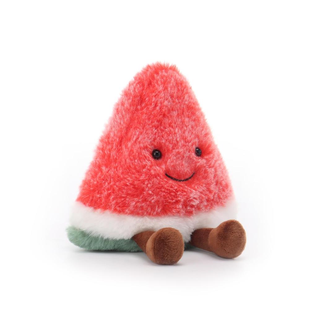 Apricot Lamb Fresh Watermelon Plush Soft and Fluffy Fresh Watermelon for Boys and 15cm Toy, Cute, Girls,