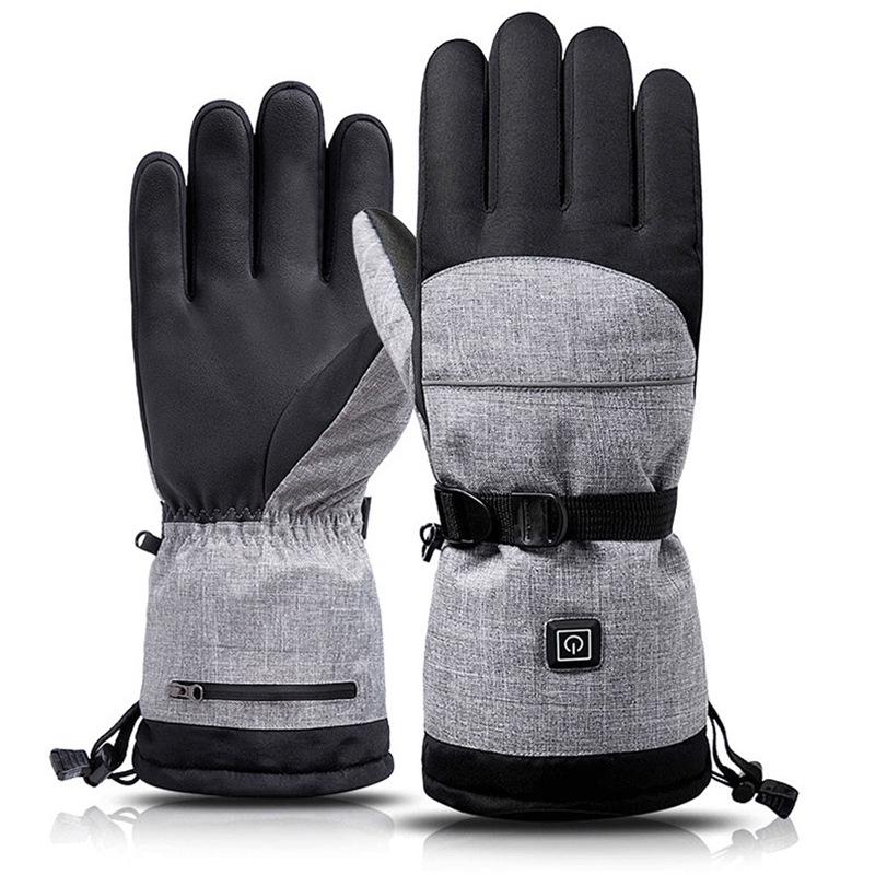 Waterproof Heated Touchscreen Gloves for Outdoor Activities