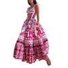 2026 Spring Bohemian Printed Strappy Dress - European & American Women's Fashion