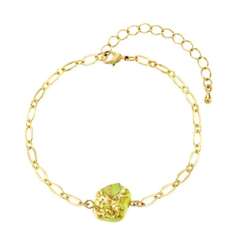 

cerabonito 2019 GEMSTONE CERAMIC BRACELET (LIME) LIME