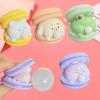 Cartoon Macaron Bubble Hamburger Squeeze Toy Stress Relief Sensory Fidget Office Desk Decors Gift