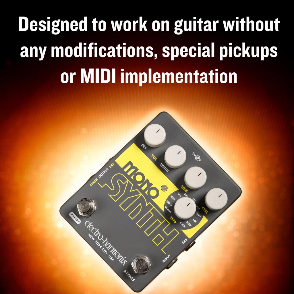 Electro-Harmonix Mono Synth Guitar Synthesizer