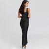European & American Women's Spring Spaghetti Strap Backless Corset Dress