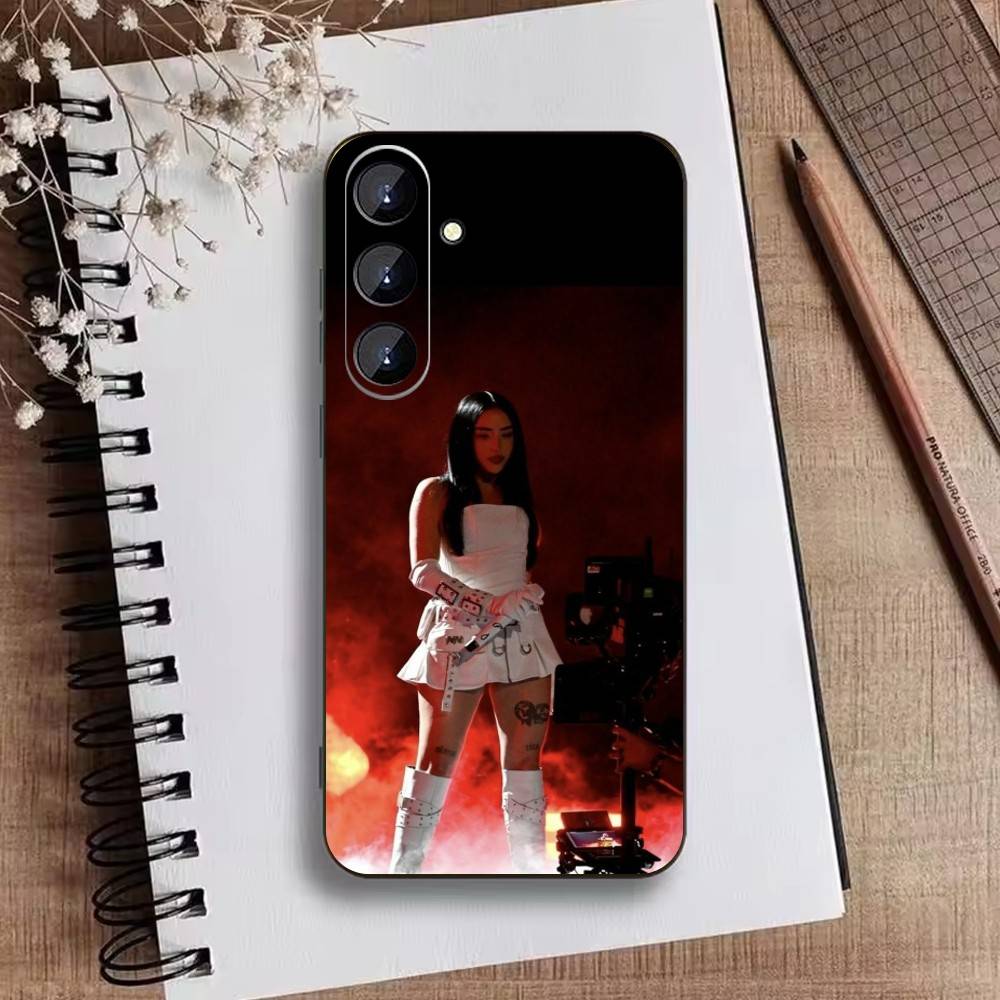 S-Singer Young M-Miko Phone Case For Samsung Galaxy A73,A72,A71,A70,A52,A51 Others Soft Black Cover