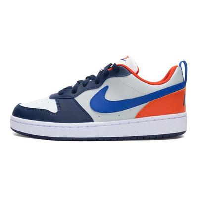 Court Borough Breathable Low Top Kids' Skateboarding Shoes White Blue Sneakers DV5456-401
