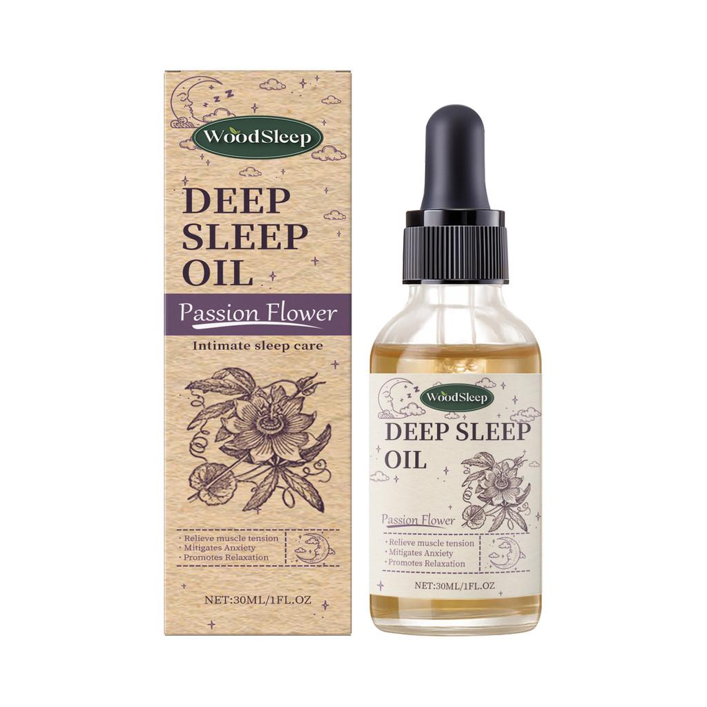 Woodsleep Масло для сна Маракуйя Расслабляющий аромат лаванды для ночного ухода