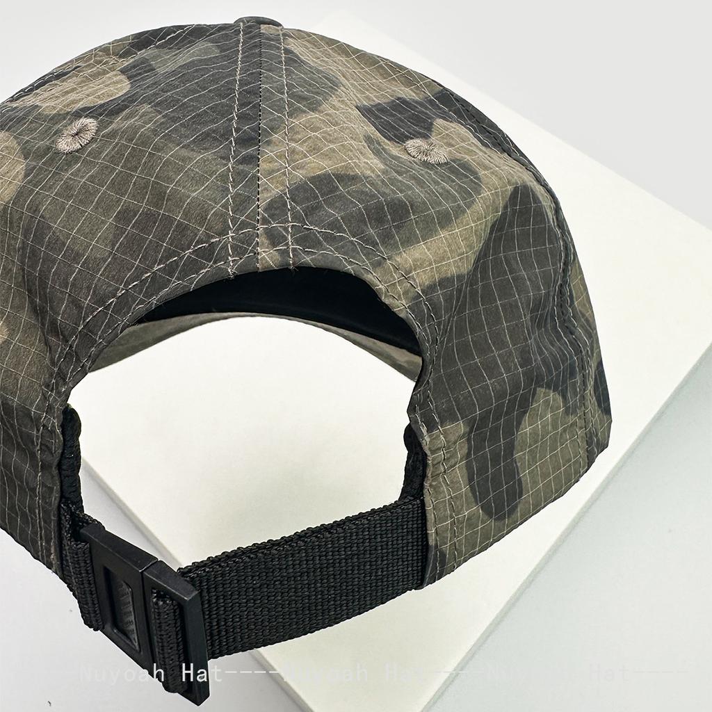 Baseball Stitching Stitched Embroidered Alphabet Camo Eave Short Women Men For Neutral Gender Fresh Caps Peaked Hats Sunshade Quick Drying