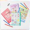 Yamano Papier Sanrio Kostenlos Sanrio 4 Notizbücher, Blanko, Charaktere, Bücher, M/X, 4PNB-X