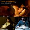 Clip-On Small Book Light/Night Reading/Lighting Color Adjustable/360 ° Flexible Swivel Gooseneck/Bedroom/Dormitory/Car Interior