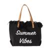 Handtasche Einfache Strandtasche Reisetasche Quaste Einkaufstasche Große Kapazität Eine Schultertasche Gezeiten