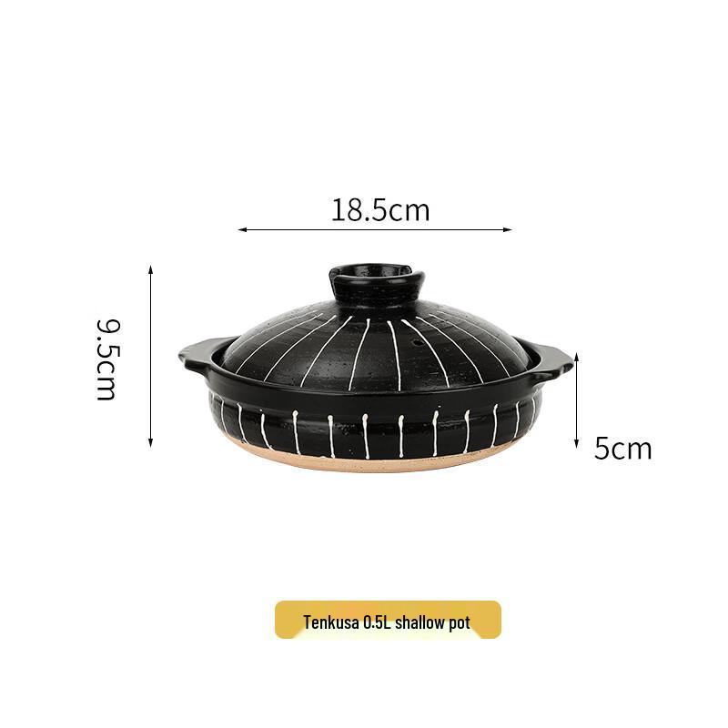 Handun Japanese-Style Heat-Resistant Ceramic Clay Pot