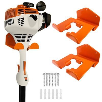 1/2 seturi de montare pe perete Weedeater cuier cu șuruburi Heavy Duty spațiu economisitor garaj șopron Weed Eater trimmer instrumente metalice depozitare rack organizator cârlig