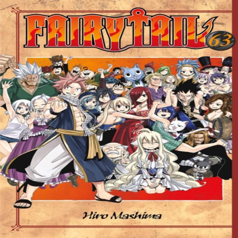 Fairy Tail 63 by Hiro Mashima Paperback Book 9781632364760
