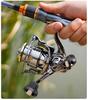 All-Metal Spinning Reel with Slanted Line Cup for Long-Cast Smooth Lure, Sea, and Rock Fishing.