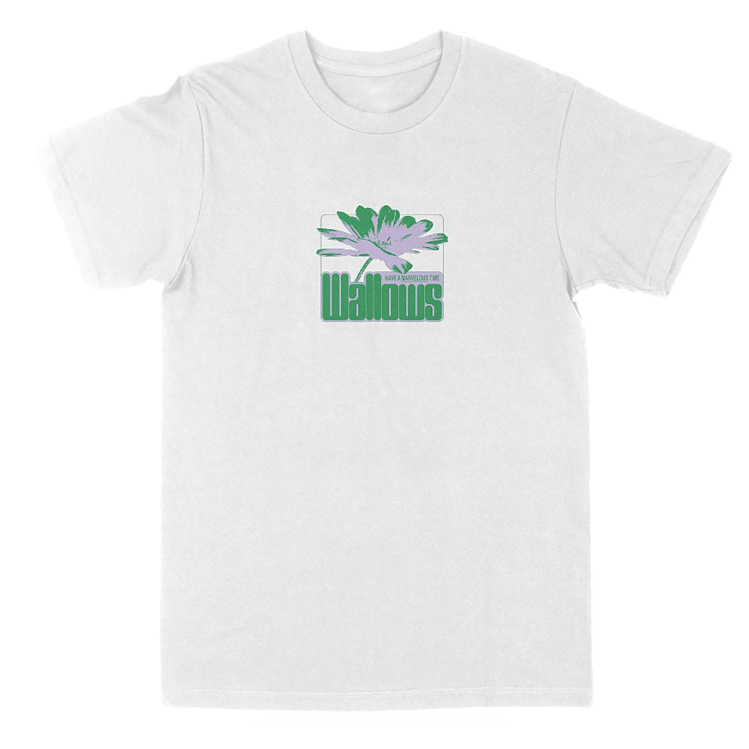 

Men s Wallows Marvelous Flower T-Shirt Mens Womens Tees Top White S