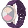 Universal Silicone Strap 20mm Soft Hollowed-out, Purple
