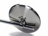 JCMA Mirror Hairline Nickel MOTOR ROCK 100 3. (Nickel Tag/Nickel Rivet) (MR-HC058H)