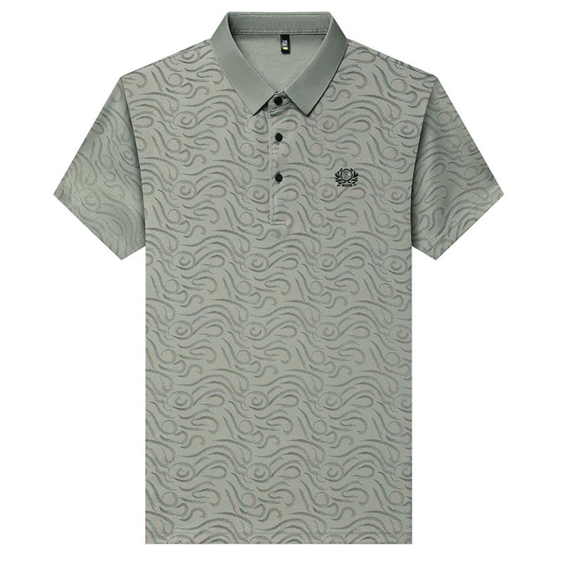 Pánské polo tričko s krátkým rukávem, lehké luxusní, prodyšné, tenké tričko s krátkým rukávem