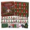 Bomboniere per Feste di Natale Calendario dell'Avvento Gnomo da 24 Giorni, Ornamenti Diamond Painting Finti Kit Regalo Fai da Te per la Famiglia, Ghirlanda da Appendere all'Albero Fatta a Mano Decorazioni per la Casa
