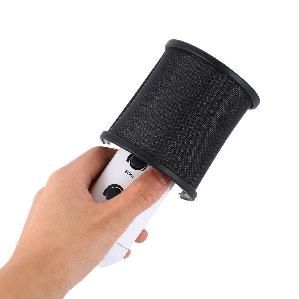 U-Shaped Net Windscreen Pop Filter for Recording Microphones