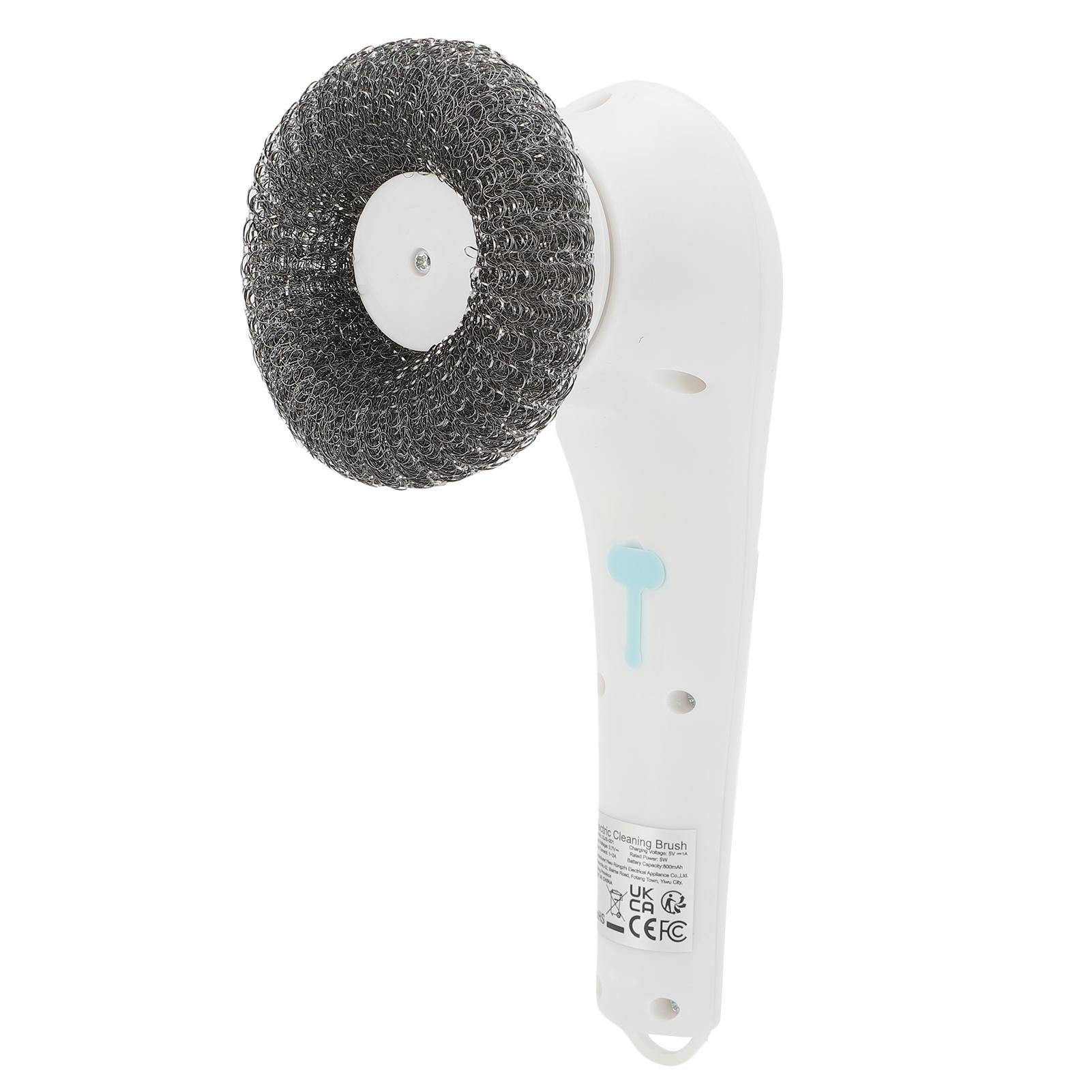 

Electric Spin Scrubber Cordless Cleaning Brush Scrubber with 5 Brush Heads for Bathroom Sink Window