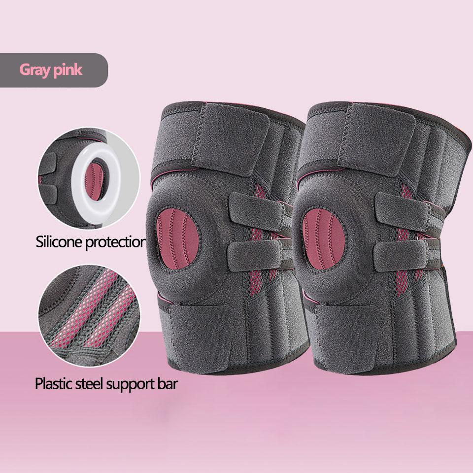 1Pcs/1Pair Knee Pads Meniscus Wear Ligament Injury Eva Buffer Gasket Stabilize The Patella Shock Absorption Stress Reduction Professional Grade