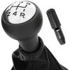 Peugeot 407 Gear Shift Knob + GASKET + Adapter / Gear Shift Lever Adapter 2 Pcs. SET