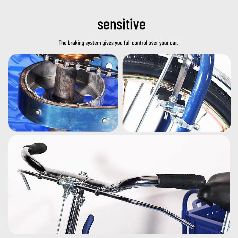 Heavy Duty Cargo Pedal Tricycle