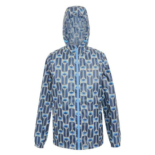 

Regatta Womens/Ladies Orla Kiely Tall Flowers Packaway Waterproof Jacket 16 UK