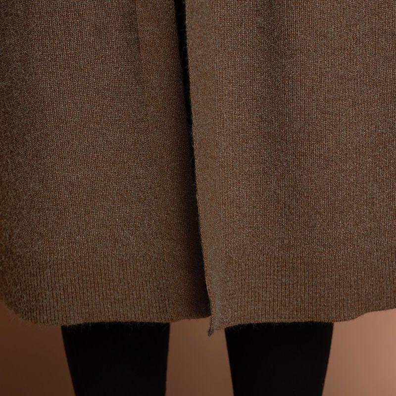 Women's Plus Size Long Knit Cardigan Shawl - Fashionable Autumn/Winter Outerwear